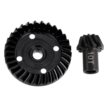 30T/10T Steel Differential Drive Front Rear Gears for MJX Hyper Go | 14210 14209 16208 H14BM 1/14 RC Car Upgrade Part Helical Bevel Gear