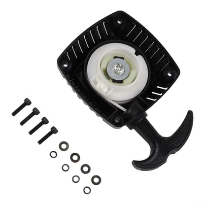 Pull Starter For HPI for baja 5B 5T RC Car, Compatible With Rovan Losi 23Cc-32cc 1/5 Scale for nitro Gas Engines, Black