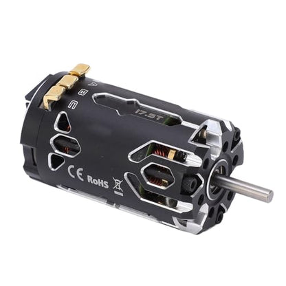 WW 2500KV Sensored Brushless Motor, 380 Size RC Brushless Motor, 17.5T High - Efficiency Motor with 3.175mm Shaft for 1/12 and 1/14 Scale RC Cars, Aluminum Alloy Shell,