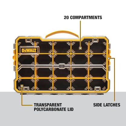 DEWALT 20 Compartment Pro Organizer (DWST14830) (Pack of 6) - size: One Size (Pack of 6)