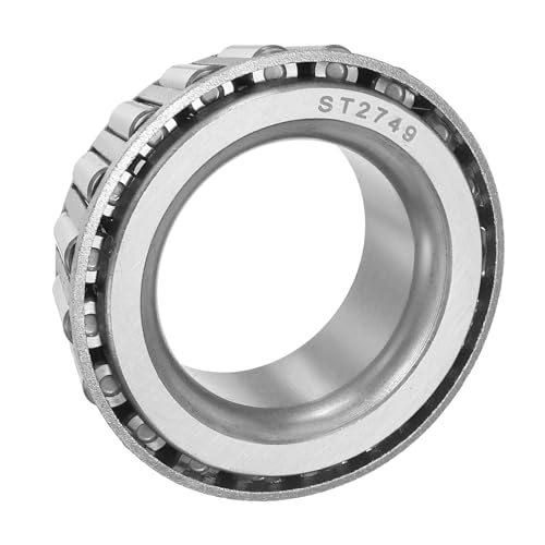 uxcell ST2749 Tapered Roller Bearing Cone and Cup Set, 1.04" Bore x 1.77" OD x 0.61" Thick, Chrome Steel Taper Bearing Set, ABEC-3 - size: ST2749