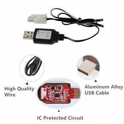 7.2V 700mAh NiCd AA Battery Pack with Standard Tamiya Plug for RC Car RC Truck Household Appliances RC Toys 7.2V Volt Battery