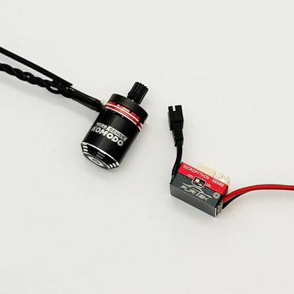furitek MicroModo SENSORED 2026 Brushless Outrunner Power System for TRX-4M - Remote Control Car, RC Cars, RC Crawler Electronics Upgrades (FUR-2764)