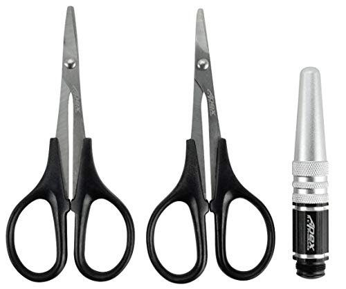 Body Reamer, Curved Scissor & Straight Scissor RC Car Body Mounting 3pc Combo Set #2733