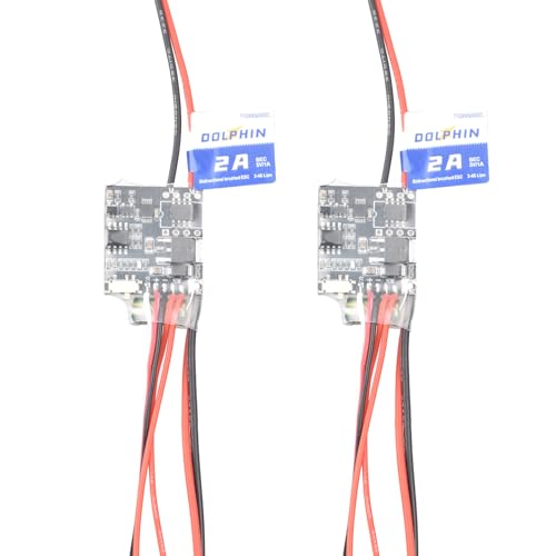 2A Brushed Bidirectional ESC for 130/180 Motor RC Car Boat Tank