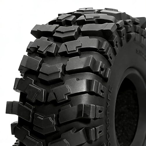 STMU 2.2 Crawler Tires 135mm/5.30inch With Foam Inserts 4PCS For 2.2 Beadlock Wheel Rims Traxxas TRX4 Axial SCX10 II AX10 Wraith D90
