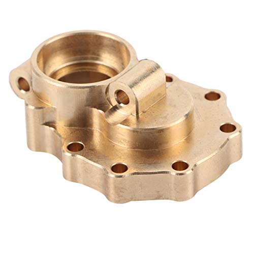 Brass Portal Cover, 1Pair Front Rear Brass Heavy Duty Steering Knuckle Portal Cover for 82056‑4 RC Crawler
