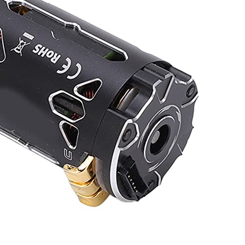 Sensored Brushless Motor, 10.5T Sensored Motor High Efficiency 380 V2S 250W RC Motor for 1/12 and 1/14 Scale Remote Control Car