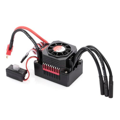 F540 Surpass F540 Hobby 4370KV Brushless Motor 45A ESC Sensorless 4 Pole 12 Slot High 3.175mm Shaft for 1/10 RC Car Truck