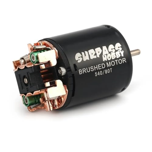 2S 540 21T Brushed Motor + 60A Brushed ESC Combo Set for 1/10 RC Climbing Car Crawler Off-Road RC Car