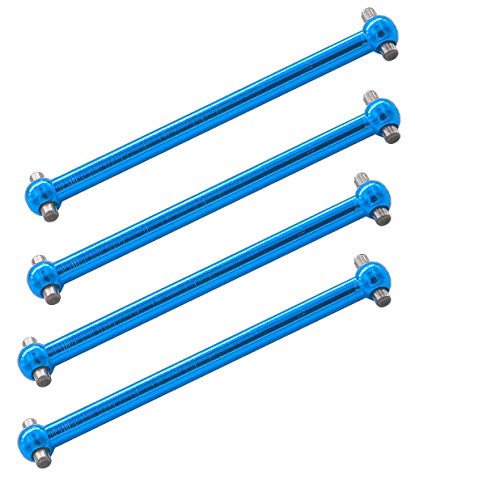 4PCS Aluminum Alloy Universal Drive Joint Dogbone Replacement Part Compatible with WLtoys A959 A969 A979 A959-B A969-B A979-B K929-B 1/18 RC Car