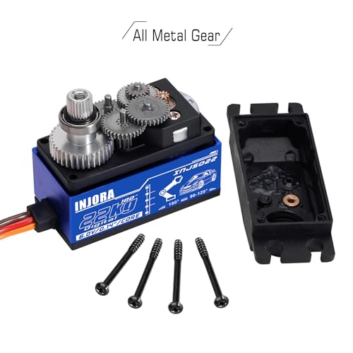INJORA INJS022 22KG Low Profile Digital Servo for 1/10 RC Crawler Car