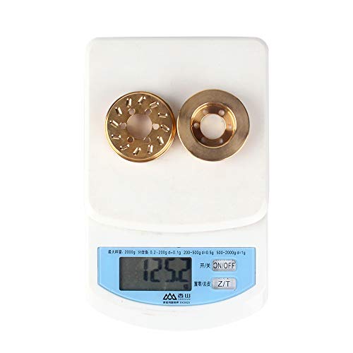 INJORA 63g Brass Internal Counterweight for 1.9" 2.2" Wheel Rims, 2PCS - size: 2PCS