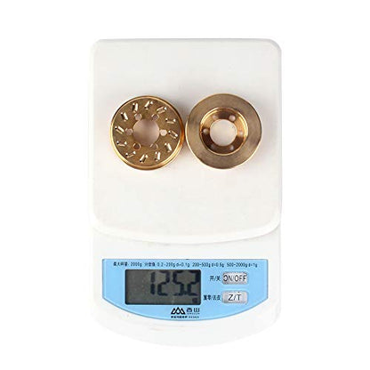 INJORA 63g Brass Internal Counterweight for 1.9" 2.2" Wheel Rims, 2PCS - size: 2PCS