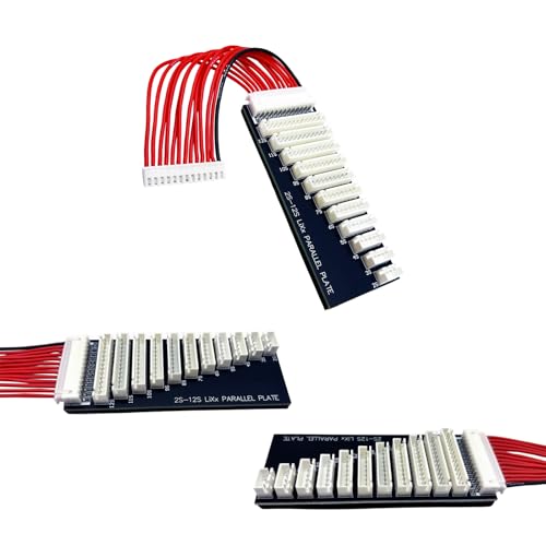 2S-12S Lipo Battery Balance Charger Extend Expansion Board XH Connector Battery Parallel Charging Plate Balance Board for RC Vehicles Lipo Battery iCharger X12