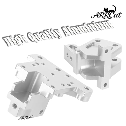 Rear Brace and Wing Bracket Upgrades Part for 1/8 Kraton 6S V6-(ARA8708V6/ARA8608V6),Notorious 6S V6-(ARA8611V6),RC Aluminium Rear Brace & Wing Bracket,Replace(ARA320757),Silver - color: Silver - (Aluminium Upgrades Part)
