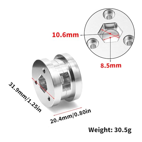 Diff Locker for Tamiya Clod Buster, Super Clod Buster, Bullhead | CNC-machined aluminum, locks one axle, installs inside stock differential