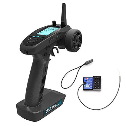 GoolRC Flysky FS-GT5 2.4G Channels AFHDS RC Transmitter with FS-BS6 Receiver for RC Car Boat