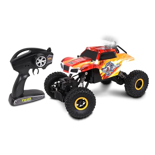 NKOK Mean Machines Jackal Rock Crawler; High Flex Suspension System; 4x4 Powerhouse; Dominate Any Terrain - style: Jackal