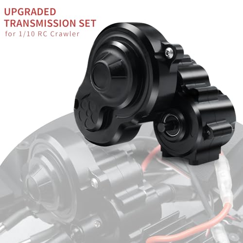 Upgraded Stealth XF Transmission Set RC Car Gearbox for Element Enduro ECTO SE IFS 1/10th Scale Crawler Car