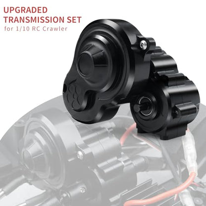 Upgraded Stealth XF Transmission Set RC Car Gearbox for Element Enduro ECTO SE IFS 1/10th Scale Crawler Car