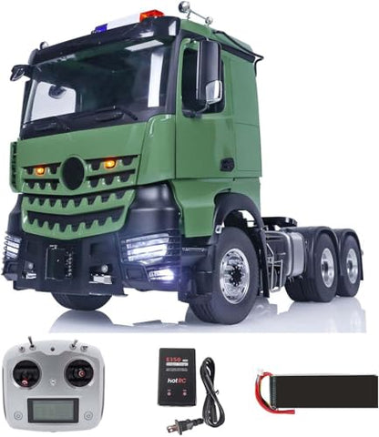 1/14 6X6 RC Tractor Truck I6S RTR Radio Control Car 2-Speed Gearbox Sounds Hobby Grade Model
