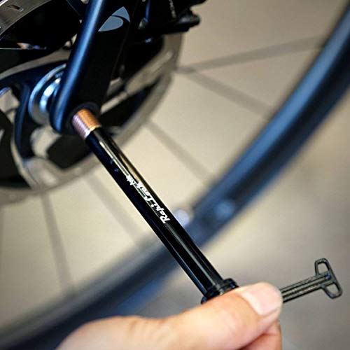 Through Axle Roaddisc, Gravel, Cyclocross, or Mountain Bikes, M12XP1.0/P1.5/P1.75 for 60 Different Combination - size: φ12x105mm Road Front