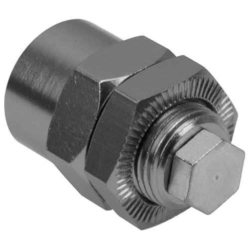 Aluminum Alloy 12mm to 17mm Wheel Hex Drive Hub Adapter Conversion 15mm Offset Extension for 1/10 Off-Road RC Car Monster Truck (Titanium) - color: Titanium