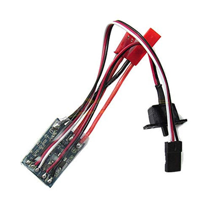 RC 10A Car Boat Brushed Speed Controller for 1/16 1/18 1/24Car Boat Tank Without ESC Brake Work,Fit 130/180/260/280/380 Brushed Motor(Pack of 4) - size: 4Pcs