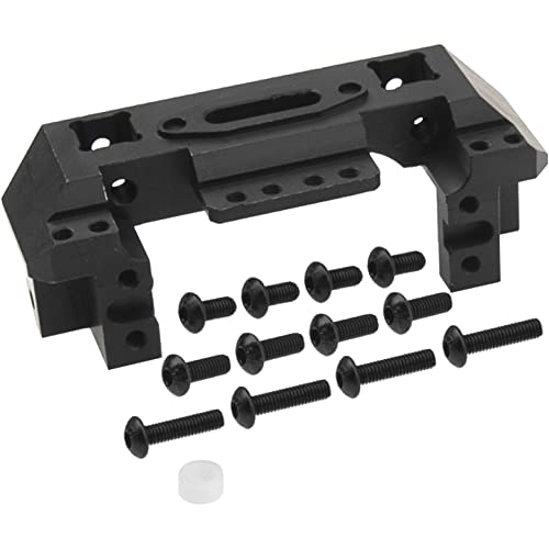 ShareGoo CNC Aluminum Front Bumper Mount Servo Winch Mount Bracket Compatible with Traxxas TRX4 TRX-4 1/10 RC Crawler Car Upgrade Parts