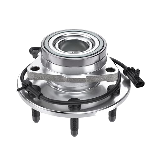 4X4 4WD Only 515036 Front Wheel Bearing Hub Assembly ABS 6 Lugs 1PC | Fits 1999-2006 Chevy Silverado Suburban 1500 GMC Sierra 1500, Automotive Replacement Hub Assemblies Bearings - size: 515036/1PC