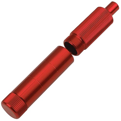 7 in 1 Mini Portable Screwdriver Hex Driver 1.3 1.5 2.0 2.5 3.0mm 0#+ 1#- Hex Key RC Screw Driver Repair Tool for 1/16 1/12 1/14 1/10 RC Cars (Red) - color: Red