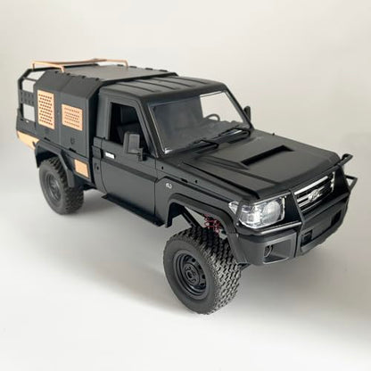 WPLDEWAN MN82S RC Rock Crawler RC Truck 4x4 1/12 Scale Toyota Land Cruiser | Remote Control Crawler Off Road Vehicle All Terrain Full Proportional 280 Motor Upgraded Chassis Adult