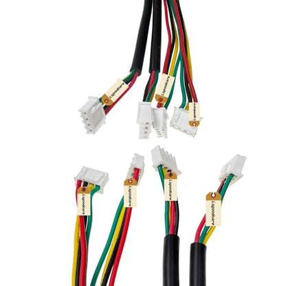 Lsgoodcare 4Pcs GX12-4pin Male Female Aviation Connector Power Electrical Terminal Socket Cable to 2.54MM Terminal 12MM 4Din Aviation Plug Sockets Cable to XH2.54MM Connector ﻿﻿