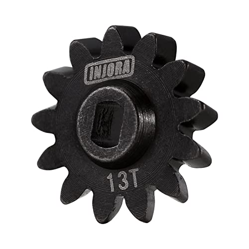 INJORA 13T Overdrive Differential Steel Worm Axle Gears for 1/24 AX24 SCX24 - size: 13T