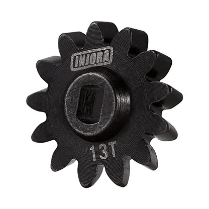 INJORA 13T Overdrive Differential Steel Worm Axle Gears for 1/24 AX24 SCX24 - size: 13T