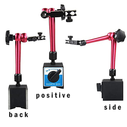 Tools Magnetic Base Stand for Digital Dial Indicator Gauge 176lbs Max Pull