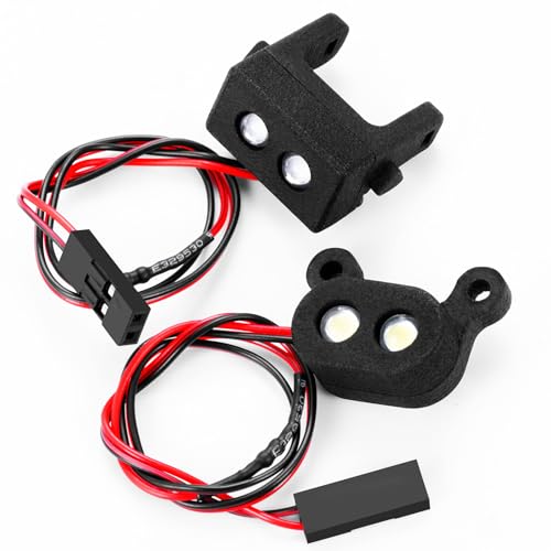 RC Car LED Light Kit Front & Rear Headlight Taillight Set Compatible with for LOSI 1/14 Mini 8IGHT 4WD Buggy Car Upgrade Parts
