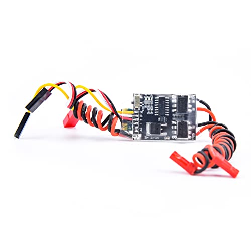Bidirectional 5A ESC Brushed Speed Controller Dual Way ESC, 4PCS | 2S-3S Lipo for RC Model Boat/Tank 130 180 Brushed Motor Spare Parts