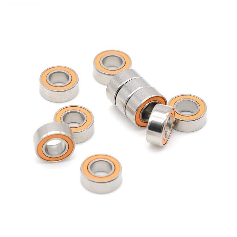 1Pcs SMR106-2RS CB ABEC-7 MR106 2RS 6x10x3mm Stainless Steel Hybrid si3n4 Ceramic Bearing Without Grease Fast Turning