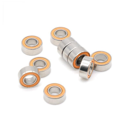 1Pcs SMR106-2RS CB ABEC-7 MR106 2RS 6x10x3mm Stainless Steel Hybrid si3n4 Ceramic Bearing Without Grease Fast Turning