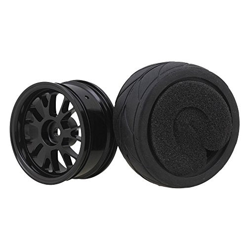 Y Shape Wheel Rim&Tires Replacement for HSP 1:10 On-Road RC Flat Racing Car 20106 Pack of 4