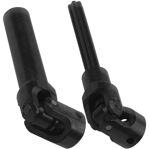 2Pcs Vgoohobby Universal Drive Shaft RC Crawler Driveshaft Compatible with Traxxas TRX4 Axial SCX10 AXI03007 Redcat Gen7 RC4WD D90 TF2 1/10 RC Crawler Car (Black,94-119mm) - color: Black, size: 94-119mm