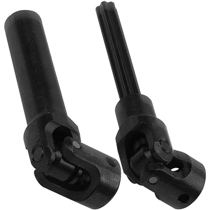 2Pcs Vgoohobby Universal Drive Shaft RC Crawler Driveshaft Compatible with Traxxas TRX4 Axial SCX10 AXI03007 Redcat Gen7 RC4WD D90 TF2 1/10 RC Crawler Car (Black,94-119mm) - color: Black, size: 94-119mm