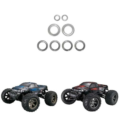 Double Rubber Seal for Xinlehong for 9115 9116 for GPTOYS for Foxx S911 S912 8Pcs Ball Bearing Set 1/12 rc Car Spare Parts Accessories