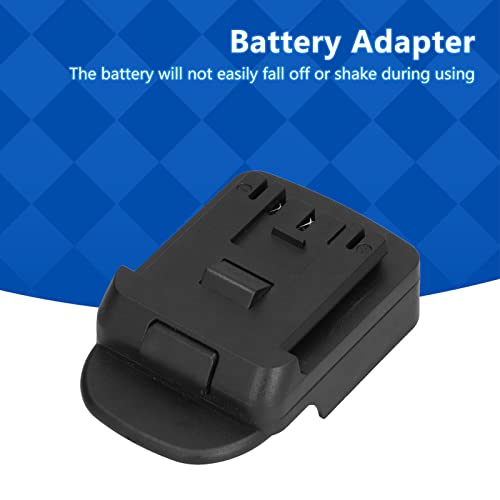 18V Battery Converter Adapter, Battery Conversion Kit with Switch &, 12AWG Wire Terminals, Power Connector Dock for DIY RC Car Toys Robotics