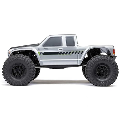 Axial RC Truck 1/10 SCX10 III Coyote 4X4 RTR (Battery and Charger Not Included) Brushed Rock Crawler, Silver, AXI-2036T1 - color: Silver