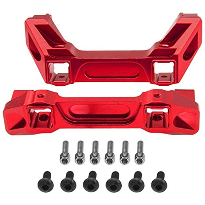 Aluminum Alloy Front & Rear Bumper Mount RC Servo Stand #8237 Compatible with Traxxas TRX4 TRX-4 1/10 RC Crawler Upgrade Parts