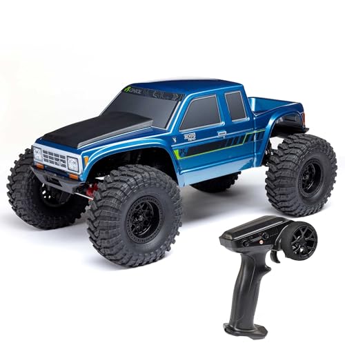 Axial RC Truck 1/10 SCX10 III Coyote 4X4 RTR Brushed Rock Crawler, Blue, AXI-2036T2 (Battery and Charger Not Included) - color: Blue