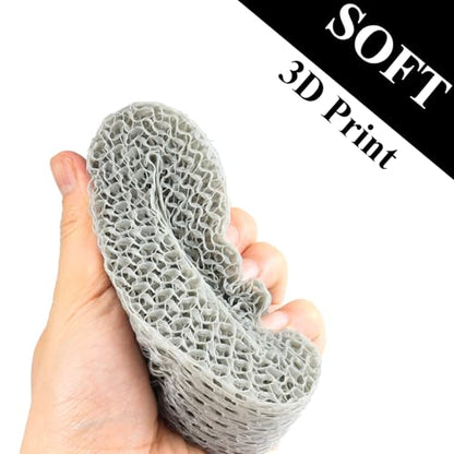 Supersoft 1.9" Tires Insert 3D Printing TPU Tire Filler Waterproof fit 118-122mm Wheel Tires 1/10 RC Crawler TRX4 SCX10 Capra H10 (Super Soft) - color: Super Soft